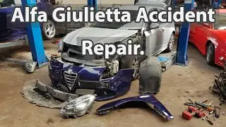 Alfa Romeo Giulietta Accident Repair Part 1