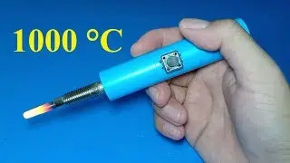 How to make soldering iron using glow plug