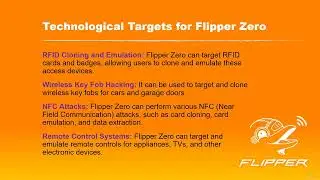 Technological Targets for Flipper Zero