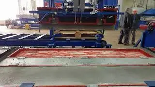 Линия для производства бетонных заборов Concrete Fence Production Line.