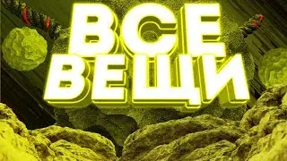 Карта со всеми вещами для  игры Терраррия.