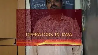 OPERATORS IN JAVA #javaclass