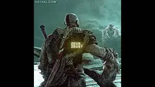 Kratos meets Zeus in Helheim [4K]┃God of War 
