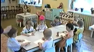 Утренник в Детском саду № 93 г.Сыктывкара, 1993 год