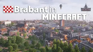 Bekijk Noord-Brabant in Minecraft!