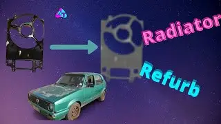 Refurbishing My Cars Radiator!!!!
