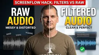 Screenflow Audio Filters vs Raw Audio - See the Difference