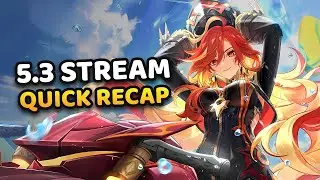 Genshin Impact Version 5.3 Special Program Livestream Recap