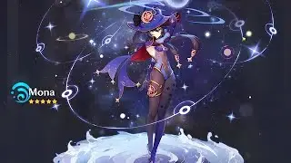 Genshin Impact Mona :  Beyond This World's Star