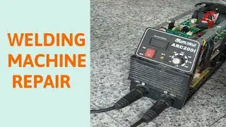 WELDING MACHINE REPAIR . welding machine not displaying, no output voltage