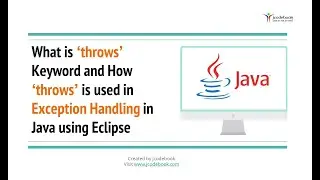 #42 What is ‘throws’ Keyword and How ‘throws’ is used in Exception Handling in Java using Eclipse