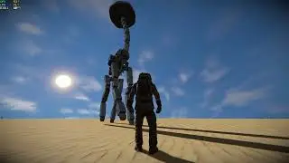 Space Engineers | Tallneck Like Walking Test