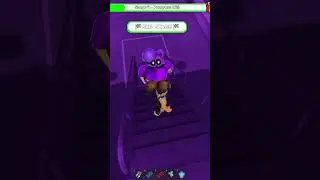 Roblox Dogs Barry's Prison Run Chase and Jumpscare 🤣💀 #shorts Roblox Obby Christmas