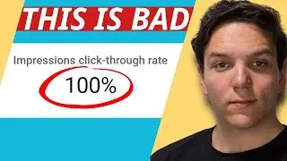 THIS is a bad Click Through Rate | YouTube Analytics Breakdown!