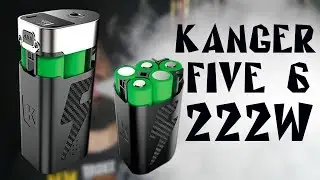 БОКС МОД НА 5 АККУМОВ | FIVE 6 kit by Kangertech | Король автономности