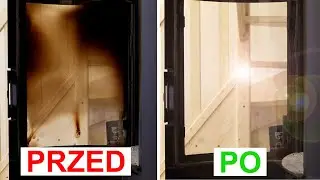 Jak wyczyścić szybę w kozie - kominku | Bez trującej chemii
