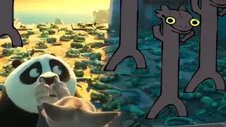 Toothless Dance Meme in Kung Fu Panda 4 Trailer YTP 