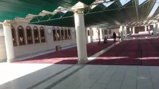 Mescidi Nebevi üst kat Görüntüsü | Medine Yeni