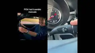 Cambio Automatico vs Manuale! #auto #motori #tech