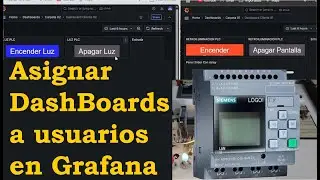 🌐 Grafana + PLC LOGO!: Dashboards Individuales en IoT ⚙️🔥 