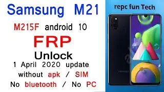 Samsung M21 Frp bypass | samsung sm-m215f frp bypass without apk/ Sim pin/ Bluetooth & Pc april 2020