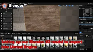 How to set up your Blender 3D model for Unreal Engine