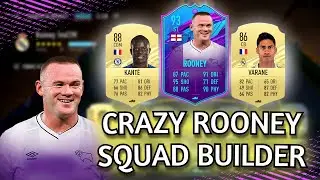 END OF AN ERA 'ROONEY' CRAZY TEAM | FIFA 21 500K SQUAD BUILDER AROUND WAYNE ROONEY !