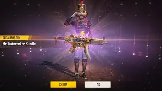 Nutcracker MP5 Permanent Skin- Weapon Royale- GDツGagan Gamer