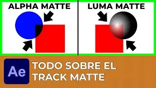 Todo sobre el TRACK MATTE en After Effects 2024