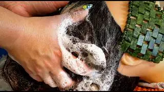 ASMR Hair Washing 💧 Relaxing Scalp Massage, Shampoo Sounds & Calming Water for Sleep