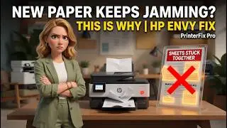 HP ENVY Paper Jam from New Ream Fix It in 6 Steps