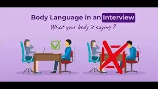How does body language impact success in a job interview?