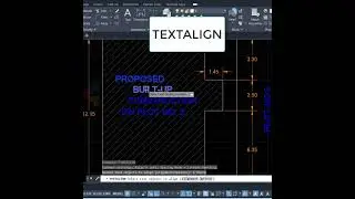 How to quickly align text in Autocad 