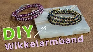 Leren Wikkel Armband Vlechten met Miyuki Rocailles 6/0