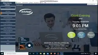 Startups time attendance software setup and configuration