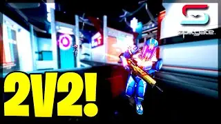 The *NEW* Best MODE in Splitgate! 😯 RANKED 2V2 GAMEPLAY! (Splitgate Gameplay)