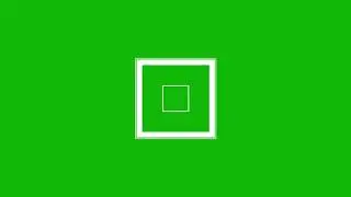 Animated Rectangular on Green Screen 1080p-HD Free