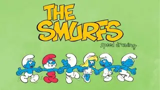SMURFS | Speed Drawing