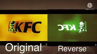 KFC Logo Effects Comparison (Original Vs. Reverse)