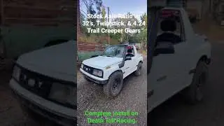 Geo Tracker Trail Creeper & Twin Stick install Suzuki Sidekick 1.6 8v & 16v Vitara