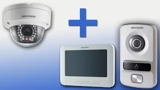 Подключение ip камеры к ip домофону Hikvision