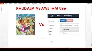 Kalidasa vs AWS IAM User