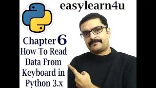 keyboard input in python 3.x | Python 3x | reading data from user | reading data from keyboard