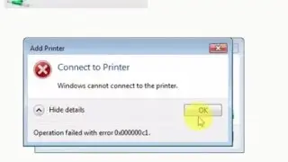 Windows cannot connect to the printer | Fix Operation Failed Error 0x00000002