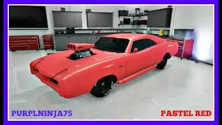 GTA ONLINE - PASTEL RED CREW COLOUR