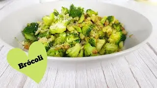 Brocoli receta en 10 minutos |Muy fácil, rápida y sana|