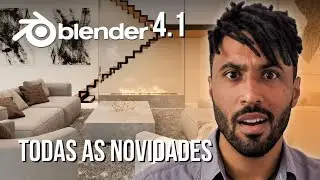Blender 4.1 - Todas as novidades