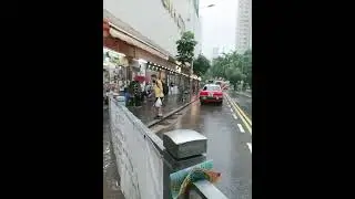 Menembus derasnya hujan || TKW Hongkong jalani aktivitas tugas belanja  #Sorts#Fly#TkwHk