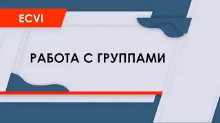 HMA Ecvi: работа с группами