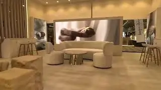 Coffee and Chocolate Exhibition Riyadh / sliding screen